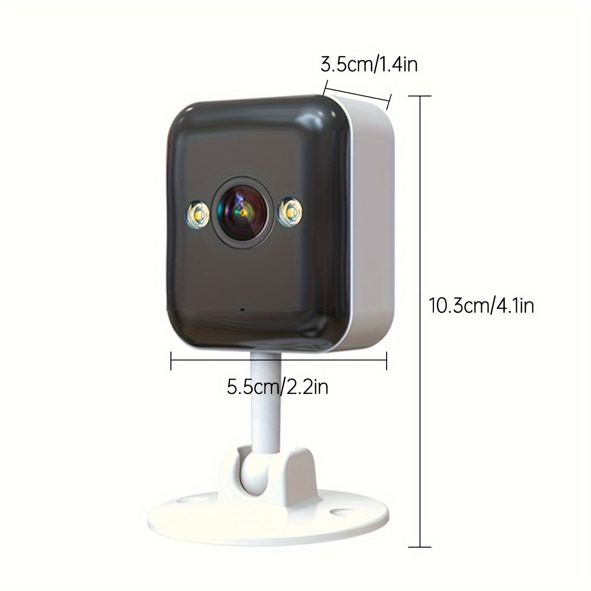 1080P Full HD Wireless Surveillance Camera, Full-Color Night Vision, Two-Way Voice Call, Motion Detection, Built-in AP Hotspot, Can Be Viewed Without Internet, Take Care Of Children, Elderly And Pets Safety Surveillance Camer