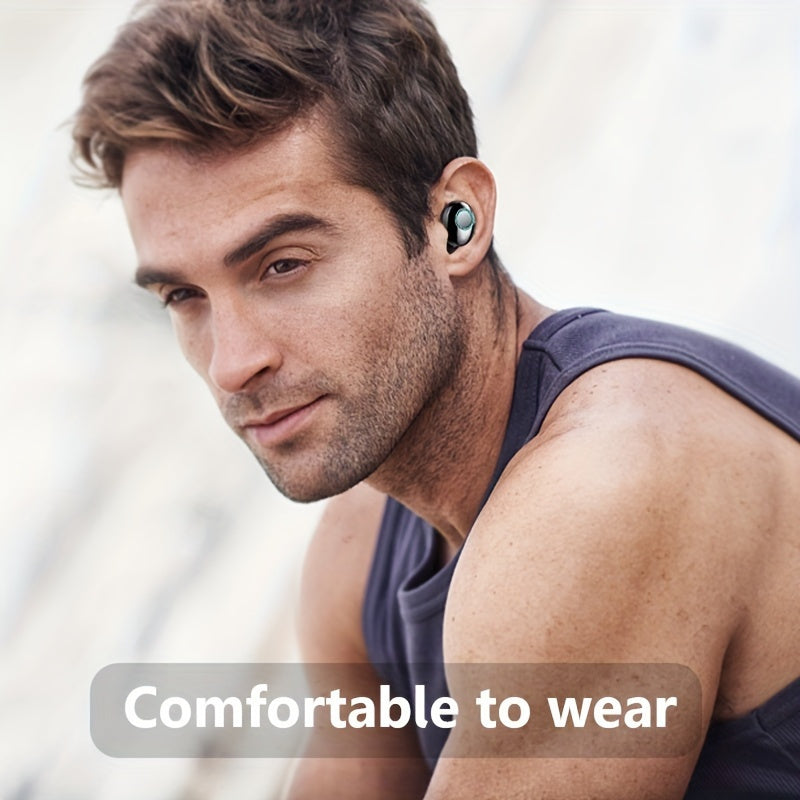 Wireless Earbuds with Digital Display, HiFi HD Stereo Sound, Noise Reduction Calling, USB Type-C Charging, 800mAh Lithium Battery, Wireless Gaming Headphones for Everyday Use, In-Ear Style, Volume Control and App Control, Durability