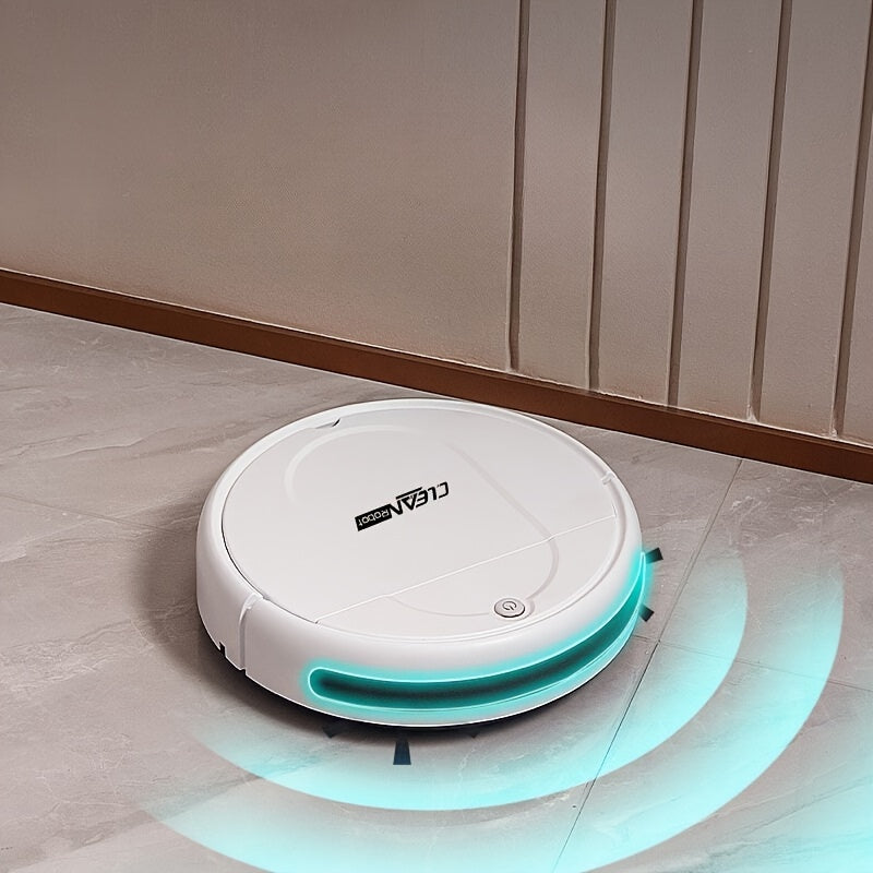 Robot Vacuum Cleaner, 3-in-1, Sweeping, Mopping, And Vacuuming All In One, 4, 000 Pa Powerful Suction, Up to 90mins Runtime, Low Noisesuitable for Hard Floors, Flatmarble Tiles And Wood Floor, Dorm Room Essential, House Cleani