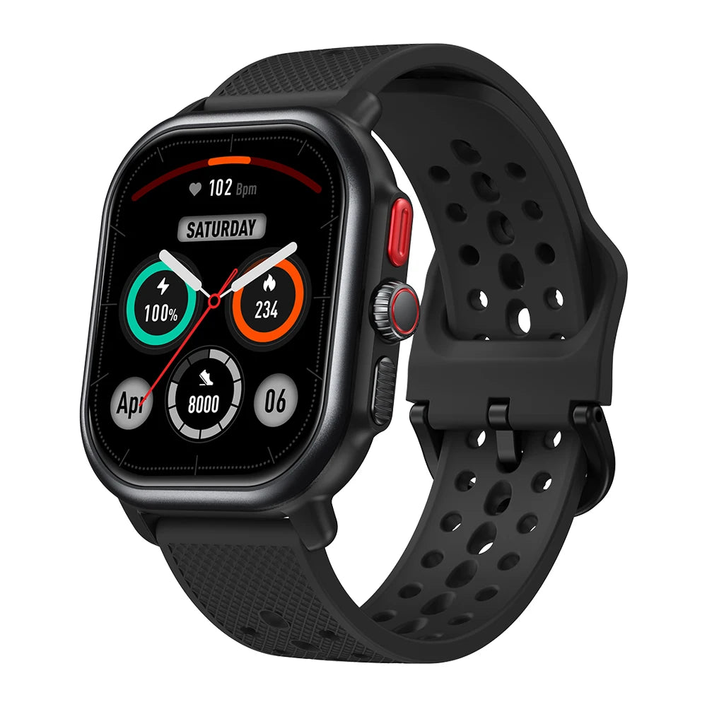New Zeblaze Beyond 3 Pro GPS Smart Watch Built-in GPS & Route Import 2.15" AMOLED Display Make/Receive Phone Calls Smartwatch