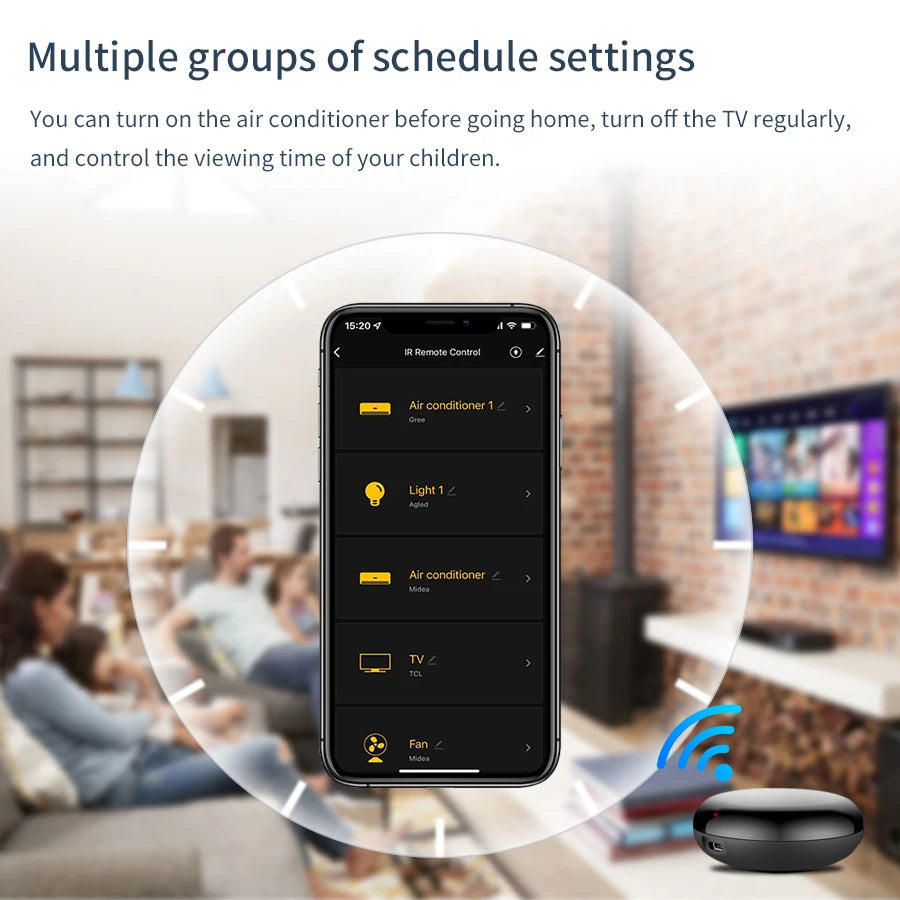Tuya WiFi IR Remote Control Smart Home Universal Infrared