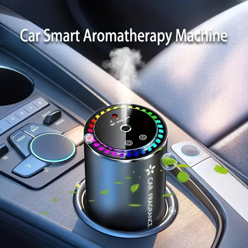 Smart Car Air Freshener with Projector Light
