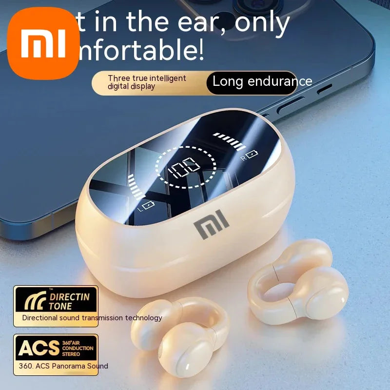Xiaomi Wireless Bluetooth 5.3 Headsets Bone Conduction M47 Earphone Noise Canceling HiFI Stereo Sound Sport Headset Earbuds