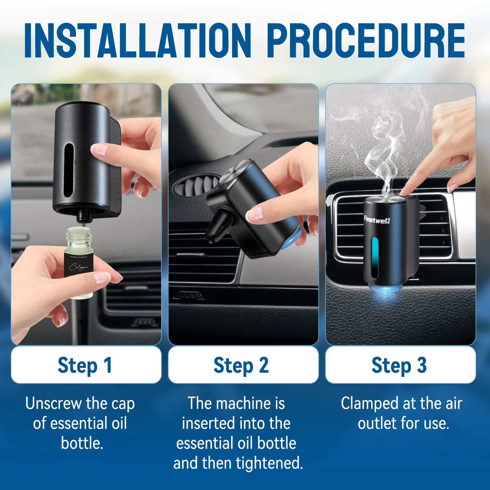Car Aroma Diffuser M80