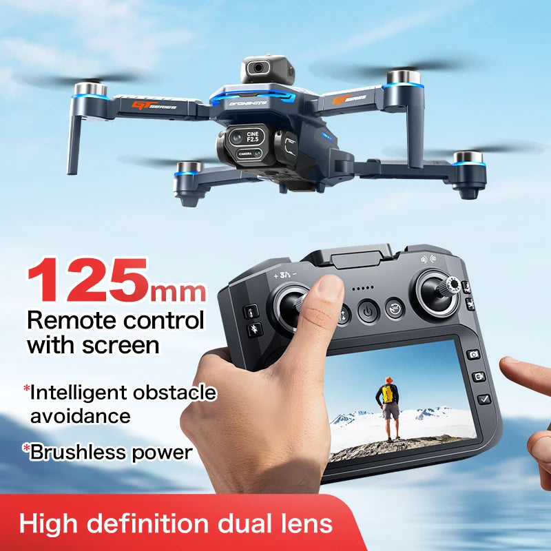 GT8 Pro RC Drone 2.4G 5G GPS Professional 8K HD Aerial Photography Remote Control Aircraft Dual Camera Quadcopter boy Toys Gifts