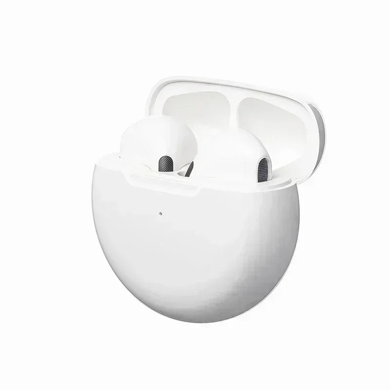 Pro 6 TWS Bluetooth Earphones Wireless Bluetooth Headset Noise Canceling Earbuds with Mic Pro6 Wireless Headphones for IPhone