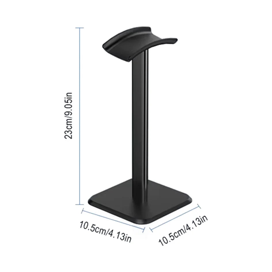 Universal Headphone Stand Aluminum Alloy Headset Holder for Gaming Earphone Desktop Headphones Support Holder
