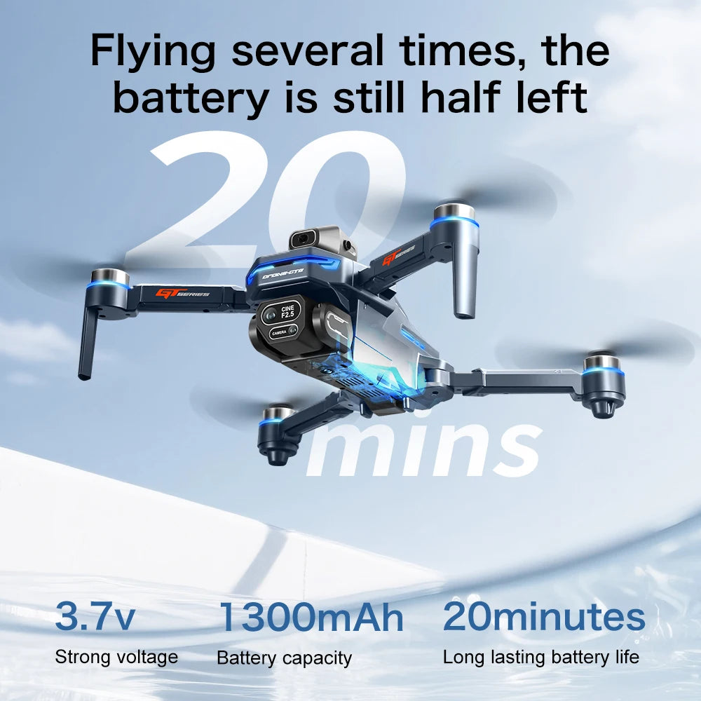 GT8 Pro RC Drone 2.4G 5G GPS Professional 8K HD Aerial Photography Remote Control Aircraft Dual Camera Quadcopter boy Toys Gifts