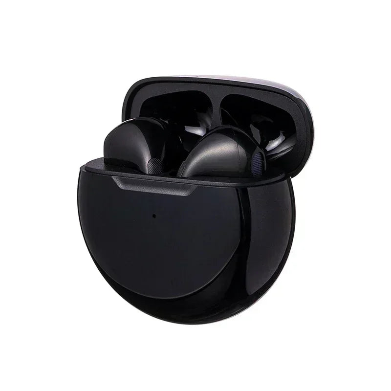 Pro 6 TWS Bluetooth Earphones Wireless Bluetooth Headset Noise Canceling Earbuds with Mic Pro6 Wireless Headphones for IPhone