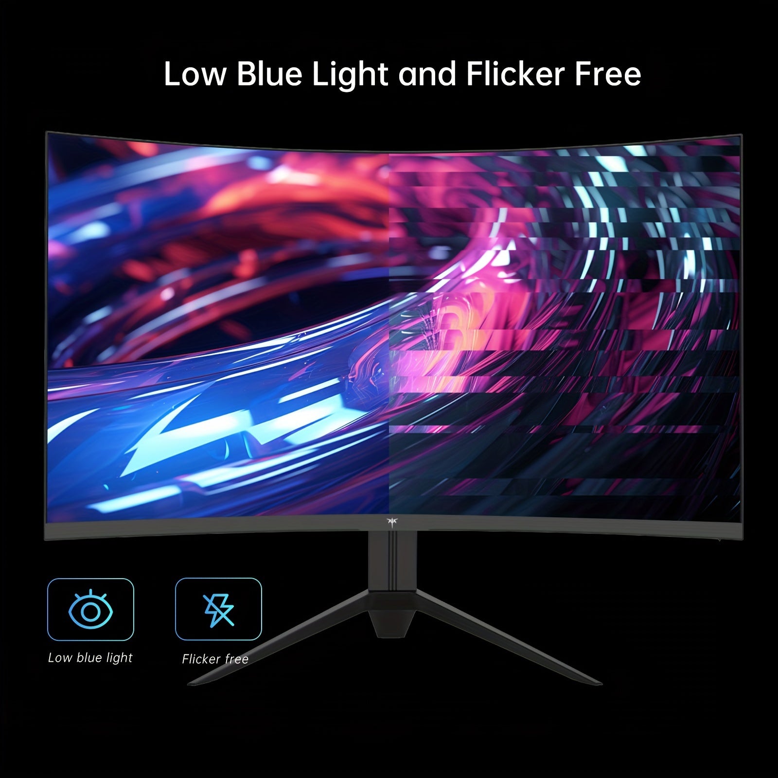 32 Inch FHD 1080P Curved Gaming Monitor - VA 1500R 165Hz 1ms MPRT, FreeSync & G-Sync Compatible, 122% sRGB, HDR10, DP/HDTV, VESA Wall Mount for Gaming, Home Office & Business PC, Sleek Frame Design | Wide Viewing Angle, Gamin