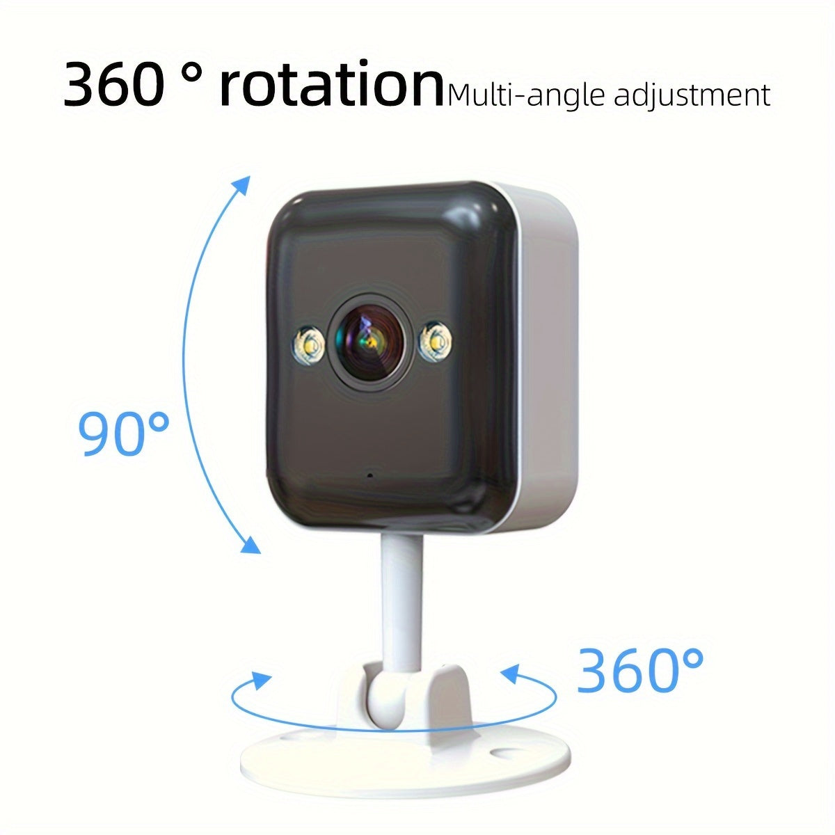 1080P Full HD Wireless Surveillance Camera, Full-Color Night Vision, Two-Way Voice Call, Motion Detection, Built-in AP Hotspot, Can Be Viewed Without Internet, Take Care Of Children, Elderly And Pets Safety Surveillance Camer