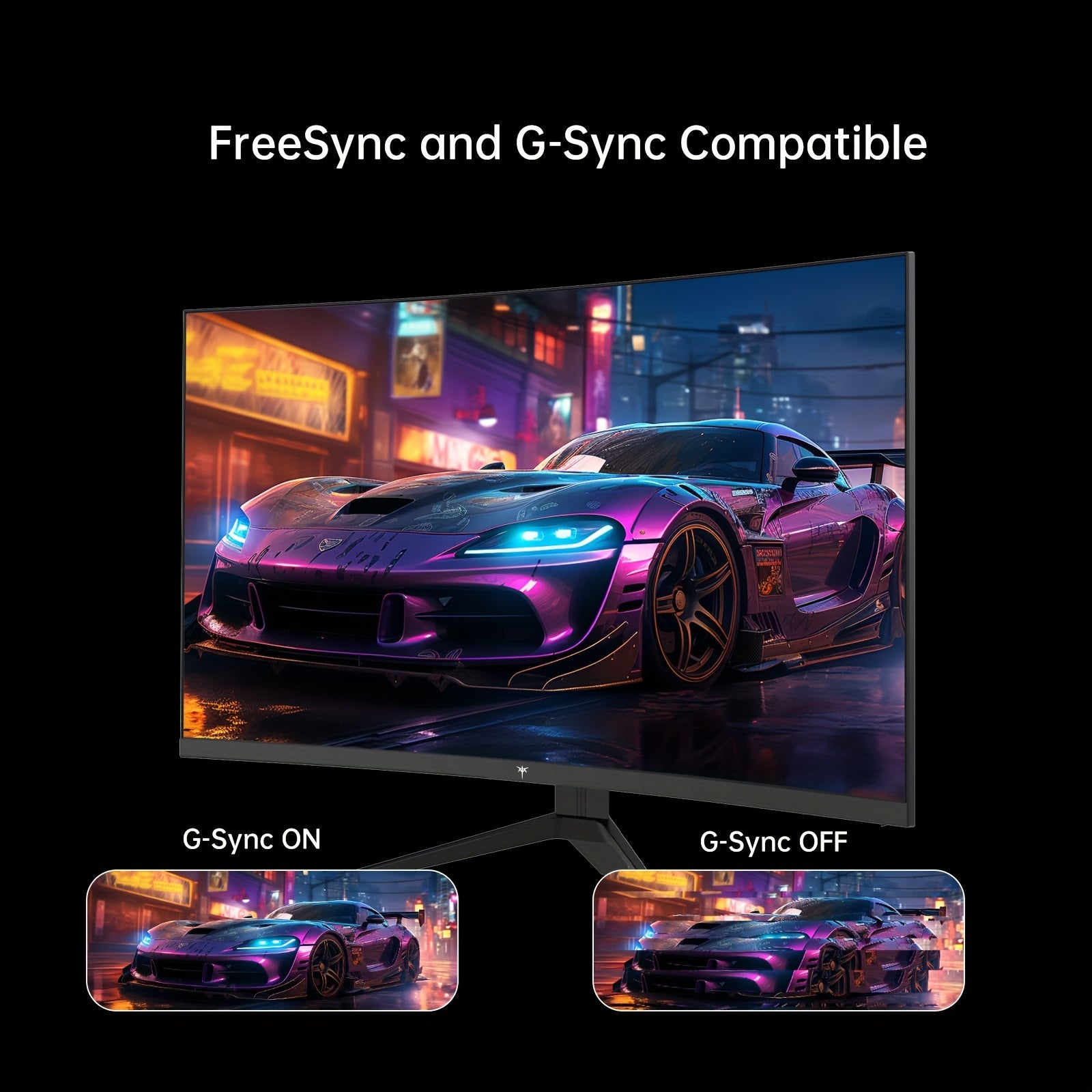 32 Inch FHD 1080P Curved Gaming Monitor - VA 1500R 165Hz 1ms MPRT, FreeSync &amp; G-Sync Compatible, 122% sRGB, HDR10, DP/HDTV, VESA Wall Mount for Gaming, Home Office &amp; Business PC, Sleek Frame Design | Wide Viewing Angle, Gamin