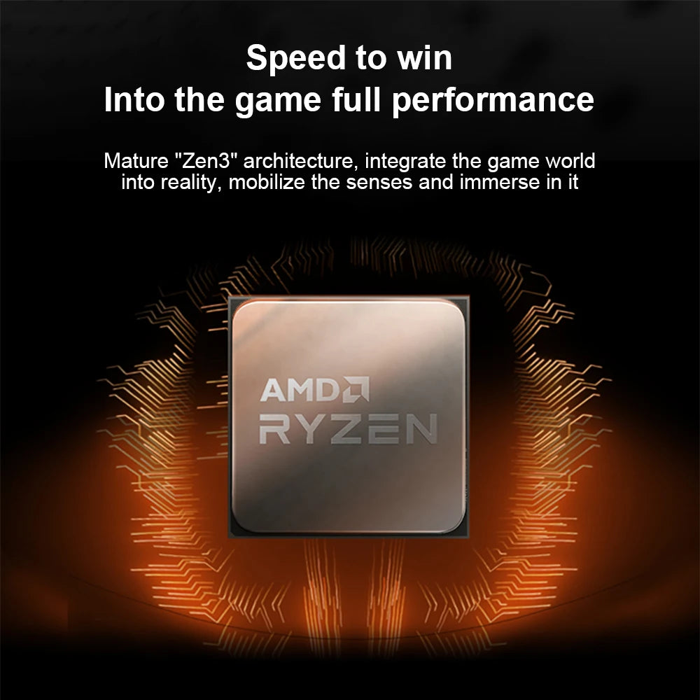 AMD New Ryzen 7 5700X R7 5700X 3.4GHz 8 Core 16 Thread CPU Processor 7NM L3=32M Socket AMD AM4 Gaming processor processor