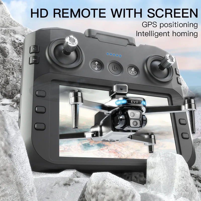SG901MAX GPS Drone 8K Professional HD Dual Camera With Screen 5G WIFI 360°Obstacle Avoidance Brushless Foldable Quadcopter Drone