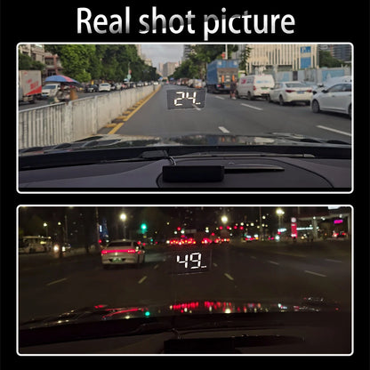 M2 GPS HUD Head Up Display Car Universal Speedometer KMH USB Cable Plug &amp; Play GPS &amp; Beidou Dual Satellite System