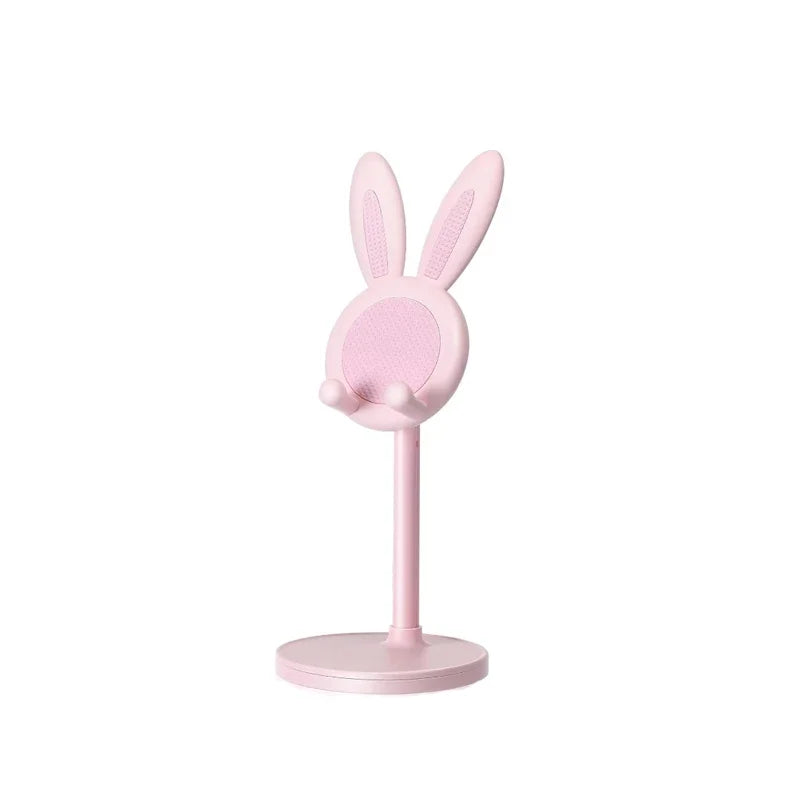 Cute Cartoon Bunny Phone Stand - Adjustable &amp; Compatible With IPhone, Kindle, IPad, Switch, Tablet &amp; More!