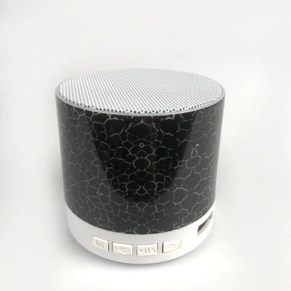 Mini Bluetooth Speaker Wireless Loudspeaker Crack LED SD Card USB Subwoofer Portable MP3 Music Sound Column for PC Mobile Phone