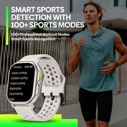 New Zeblaze Beyond 3 Pro GPS Smart Watch Built-in GPS &amp; Route Import 2.15" AMOLED Display Make/Receive Phone Calls Smartwatch