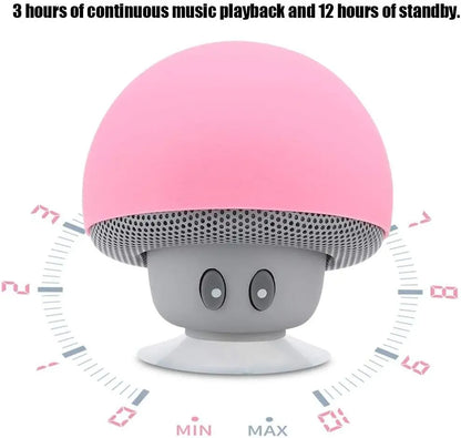 High Quality Wireless Bluetooth Speaker 30ft Wireless Range Subwoofer With Suction CupSuitable for Cycling Picnic Outdoor