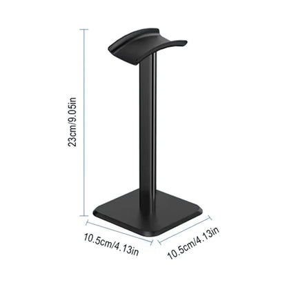 Universal Headphone Stand Aluminum Alloy Headset Holder for Gaming Earphone Desktop Headphones Support Holder