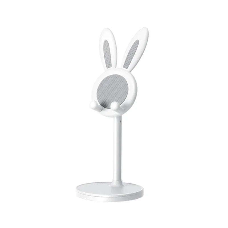 Cute Cartoon Bunny Phone Stand - Adjustable &amp; Compatible With IPhone, Kindle, IPad, Switch, Tablet &amp; More!