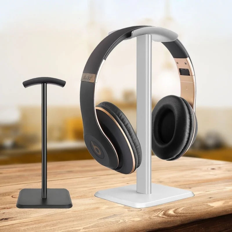 Universal Headphone Stand Aluminum Alloy Headset Holder for Gaming Earphone Desktop Headphones Support Holder