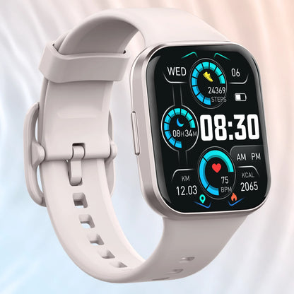 Nerunsa Fitness Smart Watch – 1.69" HD Display, 25 Sports Modes, IP68 Waterproof
