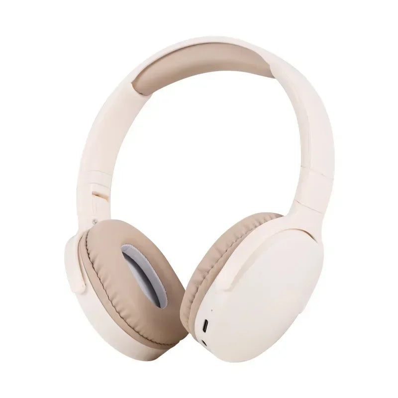 Fashion HIFI Stereo Headsets True Sports With Earphones TF/AUX Music Player with MicWireless Bluetooth Headphones Over Ear 