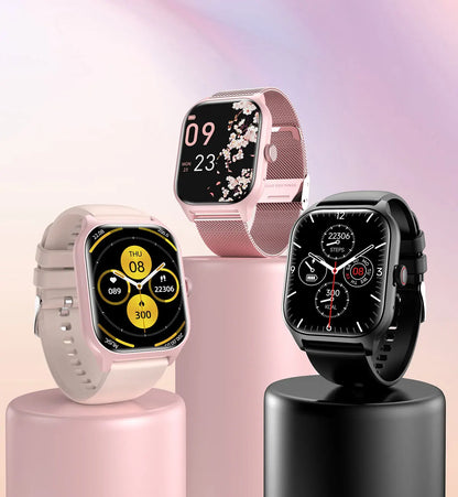 LEMFO LT10 Smart Watch 2024 Android Gift Bluetooth Call Smartwatch 2024 Touch Dial Music Fitness Tracker Sports Watches 