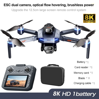 GT8 Pro RC Drone 2.4G 5G GPS Professional 8K HD Aerial Photography Remote Control Aircraft Dual Camera Quadcopter boy Toys Gifts