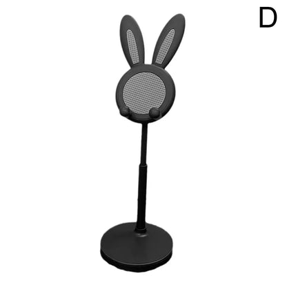 Cute Cartoon Bunny Phone Stand - Adjustable &amp; Compatible With IPhone, Kindle, IPad, Switch, Tablet &amp; More!