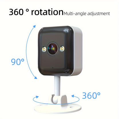 1080P Full HD Wireless Surveillance Camera, Full-Color Night Vision, Two-Way Voice Call, Motion Detection, Built-in AP Hotspot, Can Be Viewed Without Internet, Take Care Of Children, Elderly And Pets Safety Surveillance Camer